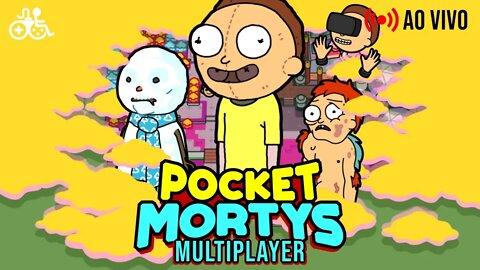 CAPTURANDO os MELHORES MORTYS da 2ª Dimensão do Pocket Mortys Multiplayer