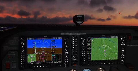 RNAV approach circling