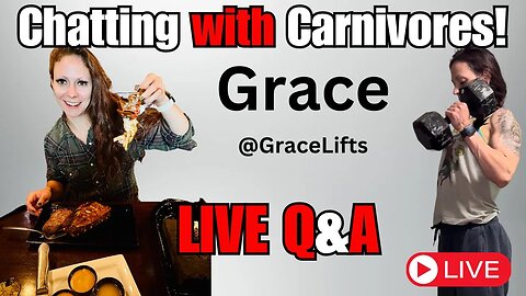 More Energy & Better Mood: Grace's Carnivore Story LIVE & QA