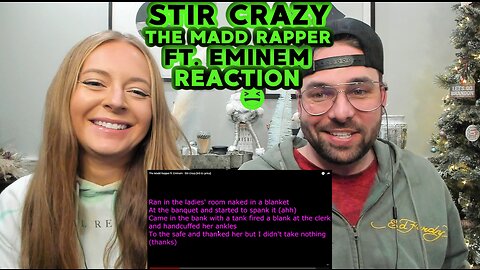 The Madd Rapper ft. Eminem - Stir Crazy | REACTION / BREAKDOWN ! Real & Unedited