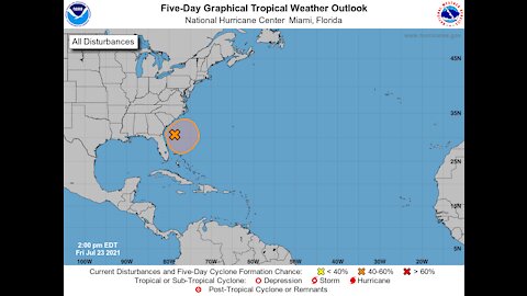 Tropical Weather Update July 23rd 2021! Bizarre Weather!