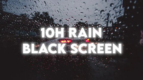 10H Of Soft Rain┃No Ads┃Deep Relaxation