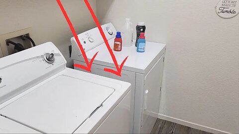 His wife wanted more laundry room storage...(this idea is BRILLIANT!)