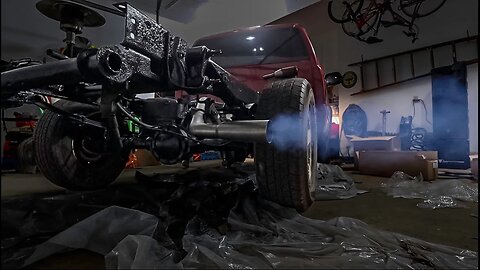 GASSER GETS HUGE EXHAUST!!!