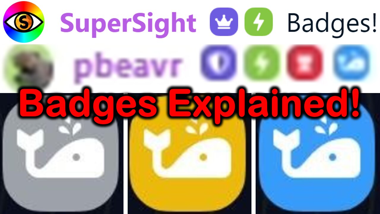 Rumble Whale Badges explained! Supporter, Supporter+, Supporter++ ...