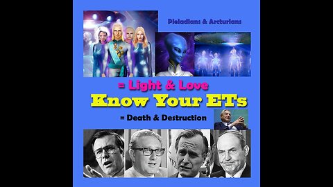 MALEVOLENT ETS ARE THE RULING ELITES