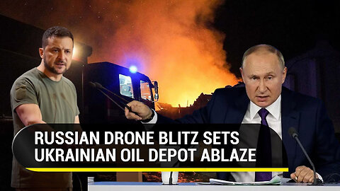 Oil Depot Destroyed In Ukraine, Russia Attacks With ‘Shahed’ Drones, Putin To Attend G20 Summit?