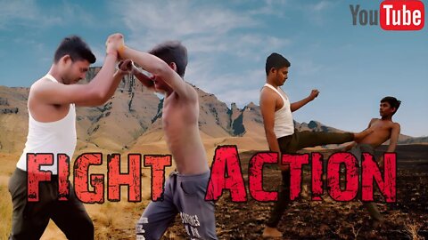 Normal Fight Action// fight Action review (The Saini Academy)🎥📽️🎞️