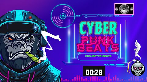 Project75 DJ Music Video Beats New Year 2024 (Cyber Urban Punk Beats!)