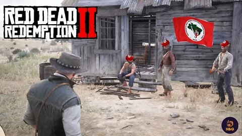 RED DEAD REDEMPTION 2 #35 - Expulsando os Invasores de Nossas Terras ! ( Gameplay em Português BR )