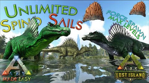 🆕 Spino Sail Farming Location 🌴 Lost Island 🌴 ARK: Made Easy