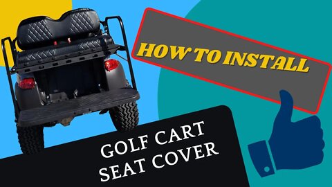 How To Install Golf Cart Seat Covers Ep.11