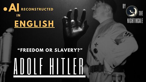 Adolf Hitler FULL SPEECH in ENGLISH AI Reconstructed Audio "Freedom or Slavery" (No Music)