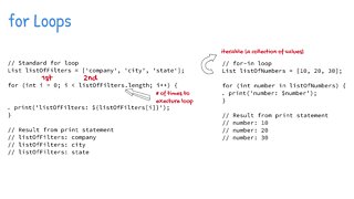 Flutter - Dart Basics - Part 2