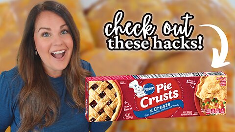 EASY & DELICIOUS RECIPES USING PIE CRUST | HOW TO USE PIE CRUSTS