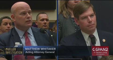 Acting AG Matt Whitaker embarrasses Democrat Eric Swalwell