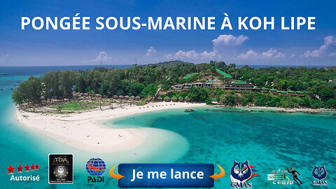 🤿 Pongée sous-marine à koh Lipe