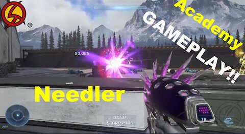 Halo Infinite 1st Beta - Needler Challenges - Academy Drills | Showcase