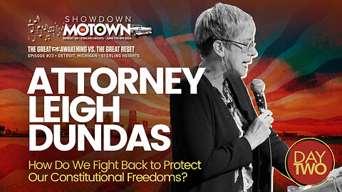 Leigh Dundas | Leigh Dundas Speaks At ReAwaken America Tour Detroit, Michigan! Join Navarro, Flynn, Eric Trump & Team America At Oct 18-19 Selma, NC ReAwaken! Request Tix Via Text 918-851-0102