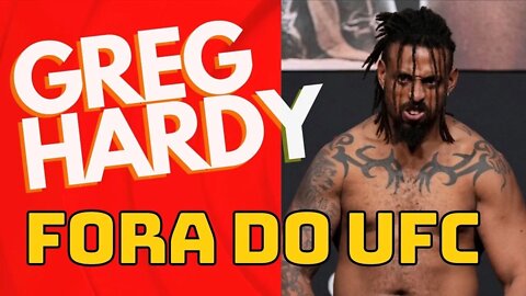 Greg Hardy encabeça a lista de lutadores dispensados do UFC.