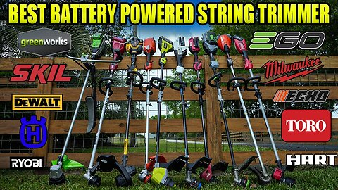 Top Battery Powered String Trimmer Comparison