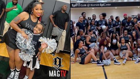 Robert Rushing & Toya Johnson's "Battle Of The Gyms" Basketball Game Was Lit! 🏀