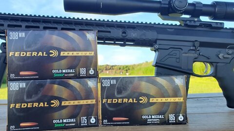 Quest for a Mile: Federal Match 168gr vs 175gr vs 185gr. Better than Norma?