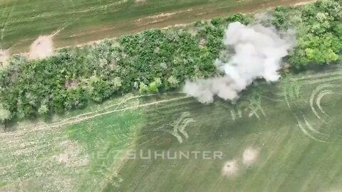 Russian Artillery Destroys Ukrainian Positions & MLRS In The Gulyaipole Area In Zaporozhye Region