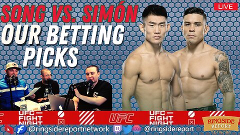 UFC Fight Night: SONG vs. SIMÓN | Card Predictions | Live Stream🟥