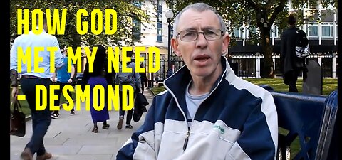 How God Met My Need By Desmond