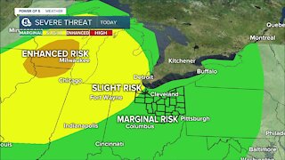 Power of 5 meteorologist Remeisha Shade gives an update on strong storms today