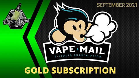 Vape Mail - Gold Subscription Package September 2021