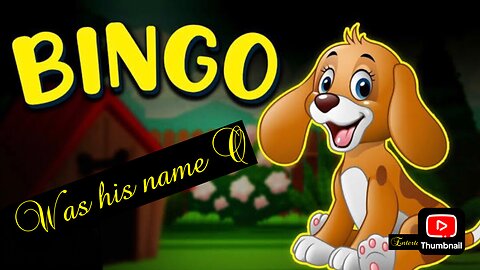 Bingo Was His Name-O || Bingo era su nombre-O || Bingo war sein Name-O | kids songs