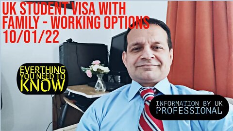 🇬🇧 UK Student visa with working options 10/01/2022. UK immigration and Visas 2022