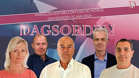 Parallellen mellom USA og Norge | Dagsorden 13 mai. 2024