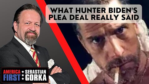 What Hunter Biden's plea deal really said. Sebastian Gorka on AMERICA First