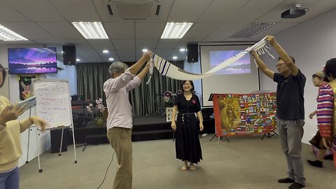 Walking through the Chuppah