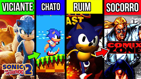 Do Pior ao MELHOR - Todos os jogos do Sonic Mega Collection