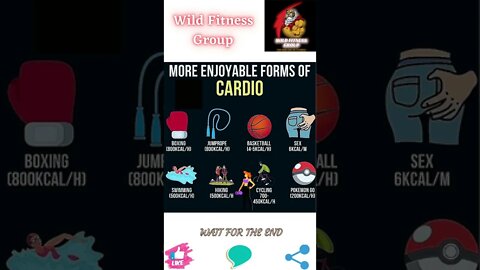 🔥More enjoyable forms of cardio🔥#shorts🔥#wildfitnessgroup🔥22 July 2022🔥