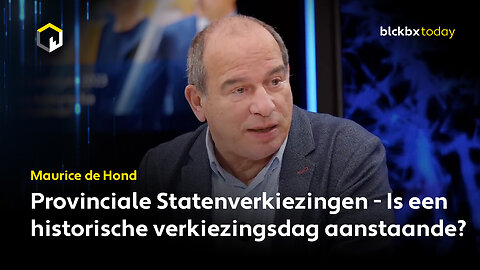 Provinciale Statenverkiezingen - Is een historische verkiezingsdag aanstaande? - Maurice de Hond