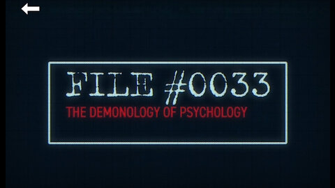 CLASSIFIED WITH RICHARD WILLETT - CLASSIFIED FILE #0033 JERRY MARZINSKY THE DEMONOLOGY OF PSYCHOLOGY