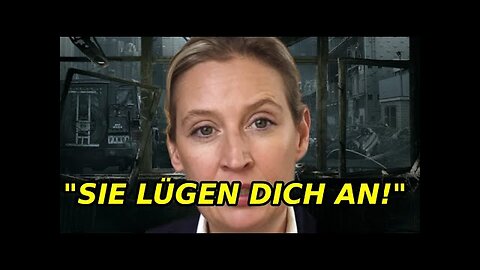 Alice Weidel:Das Wird DICH in 2-3 Wochen Betreffen.Brutale WARNUNG!🙈