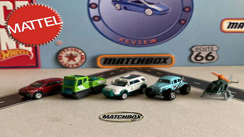 Matchbox 2022 Mountain II 5 Pack