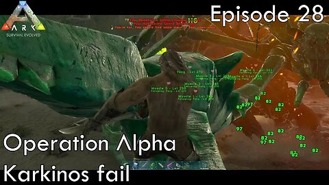 Operation Alpha Karkinos fail - Ark Survival Evolved - Aberration EP28