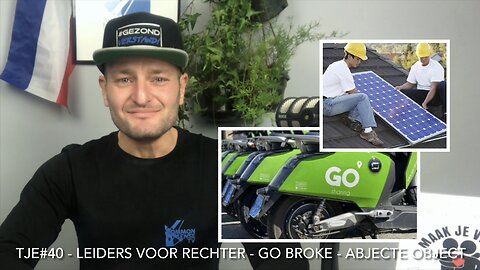 TJE#40 - Leenscooter flop “GoGreen” - Coalitie Leiders voor Rechter - Abject Object in Gemeentehuis