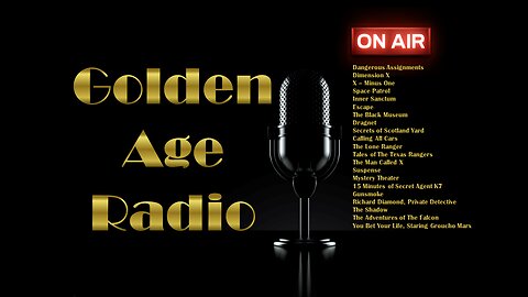 GOLDEN AGE RADIO TREASURES: A JOURNEY INTO TIMELESS AUDIO DRAMAS