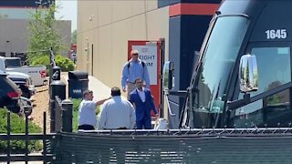 Broncos handle airport security differently