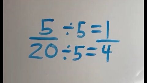 Reducing Fractions to Lowest Terms