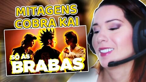 REACT - As Verdadeiras Mitagens em Cobra Kai - [1 Temporada] - Levi MTG