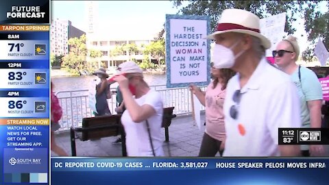 Abortion protests in Tampa